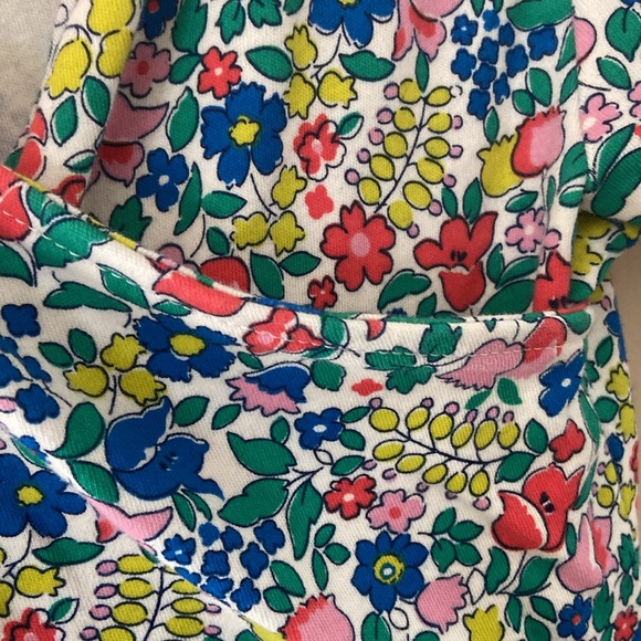 Mini Boden- Twirly Ballerina Dress in Multi Flowerbed - Picture 5 of 14